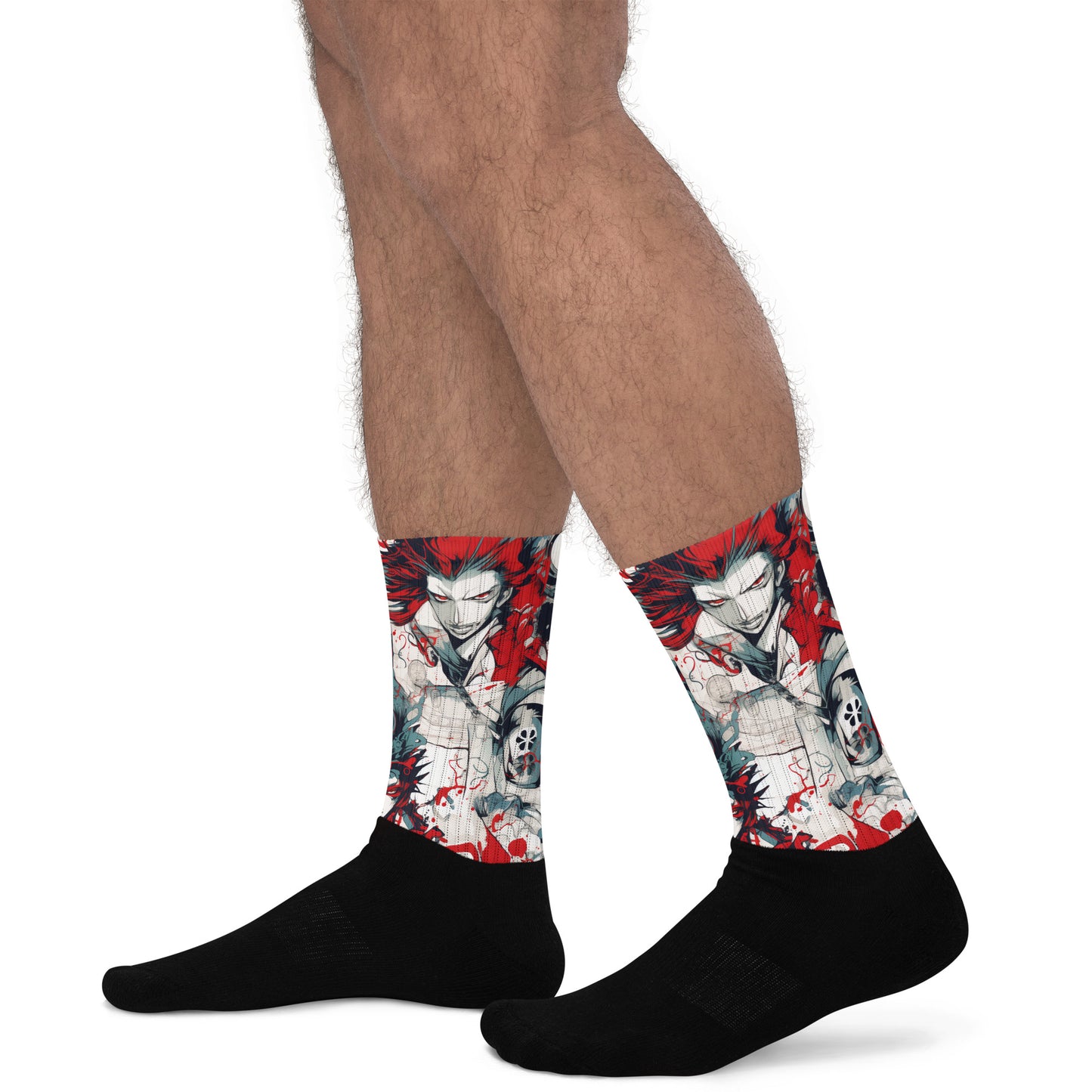 Fire Anime Socks