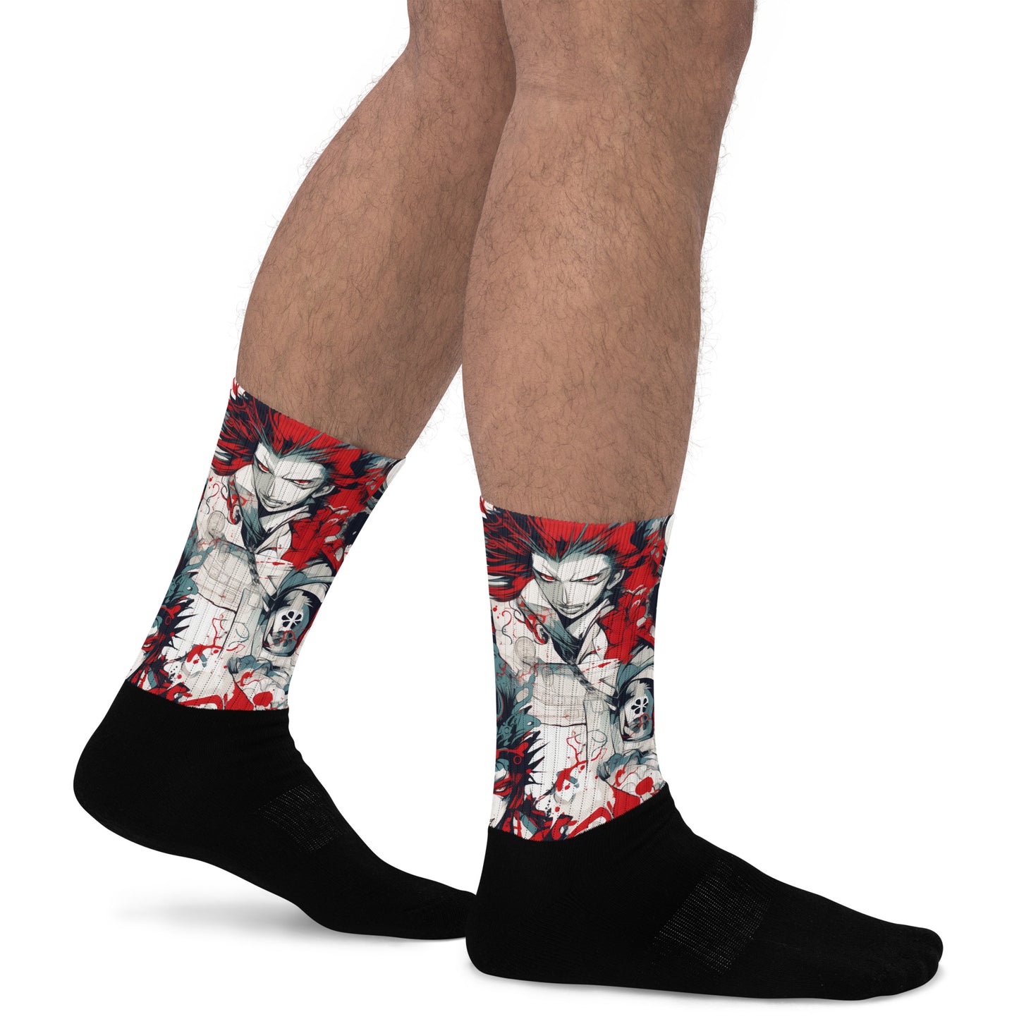 Fire Anime Socks