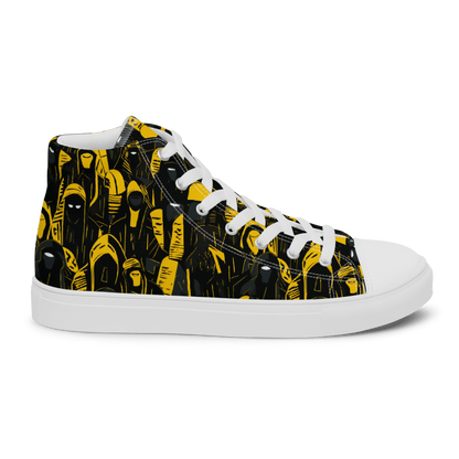 Black and Yellow Men’s High Tops