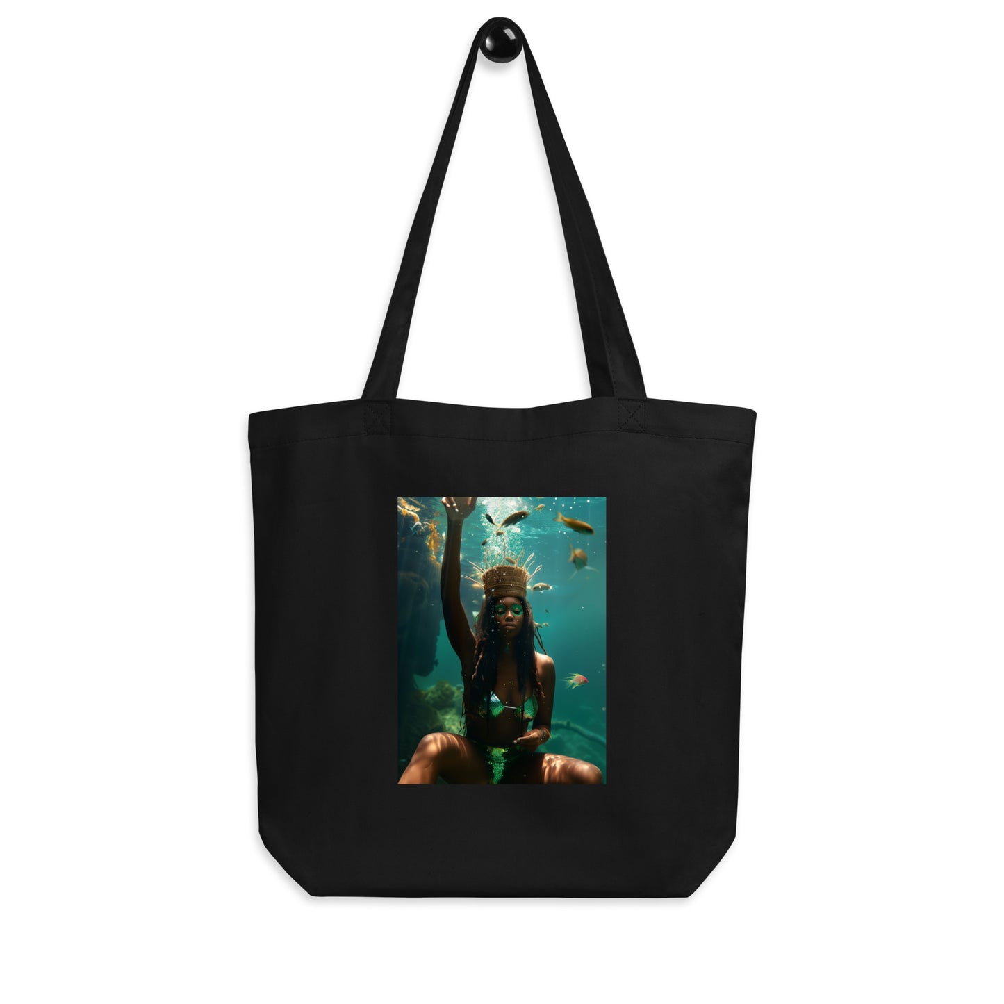 Seductive Caribbean Mermaid Eco Tote Bag