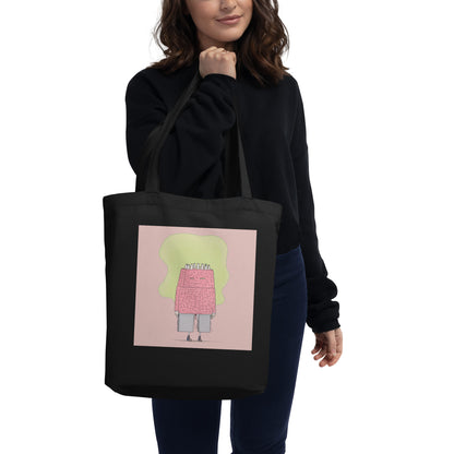 Pink Man Eco Tote Bag