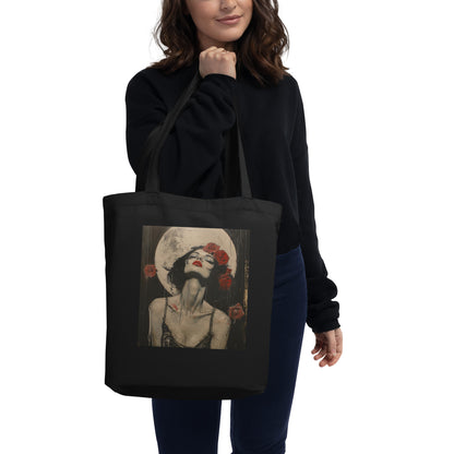 Full Moon Girl Eco Tote Bag