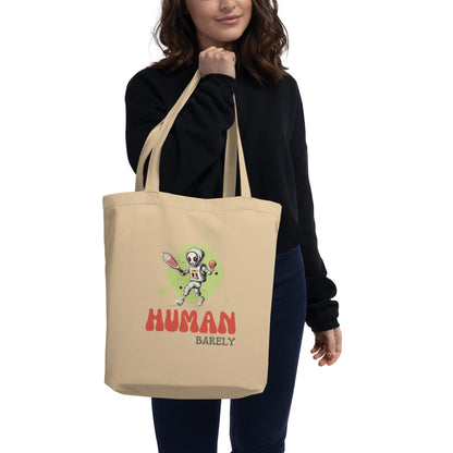 Barely Human Alien Sport Eco Tote Bag