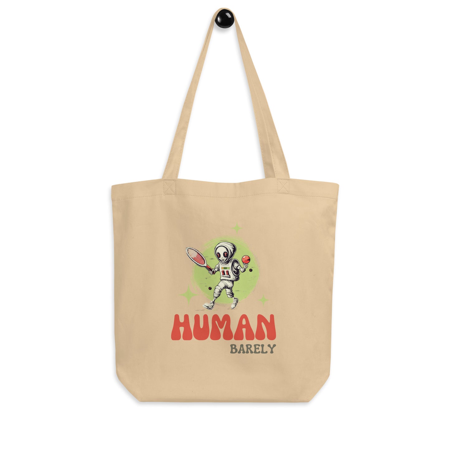 Barely Human Alien Sport Eco Tote Bag