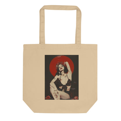 Roses on the Moon Full-body Salome Eco Tote Bag