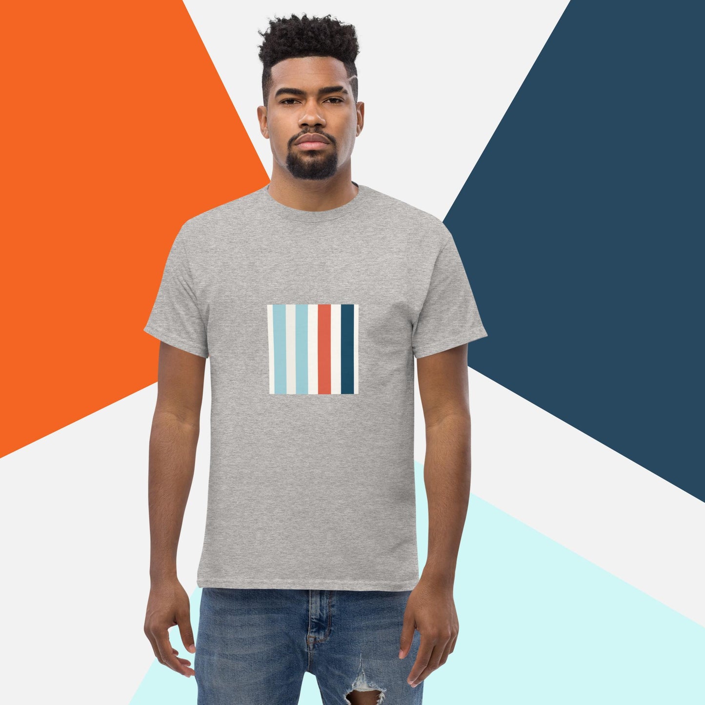 Blue Stripes Classic Tee