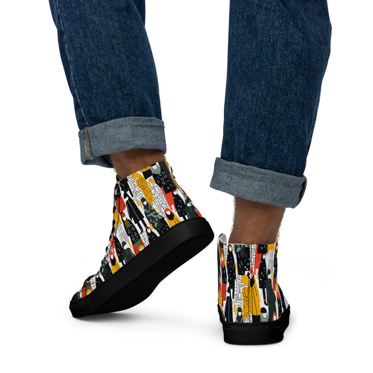 Yellow Mood Men’s High Tops