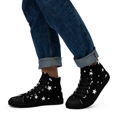 Black Star Men’s High Tops