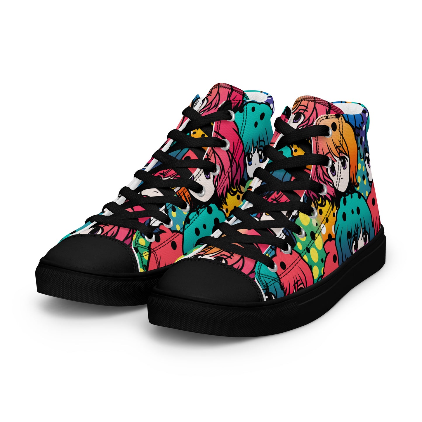 Hair Band Anime Men’s High Tops