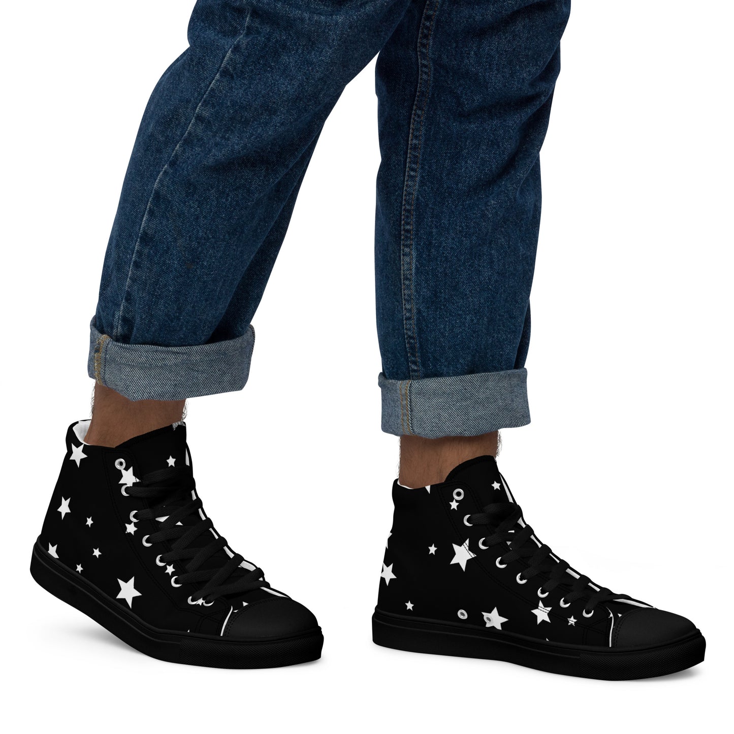 Black Star Men’s High Tops