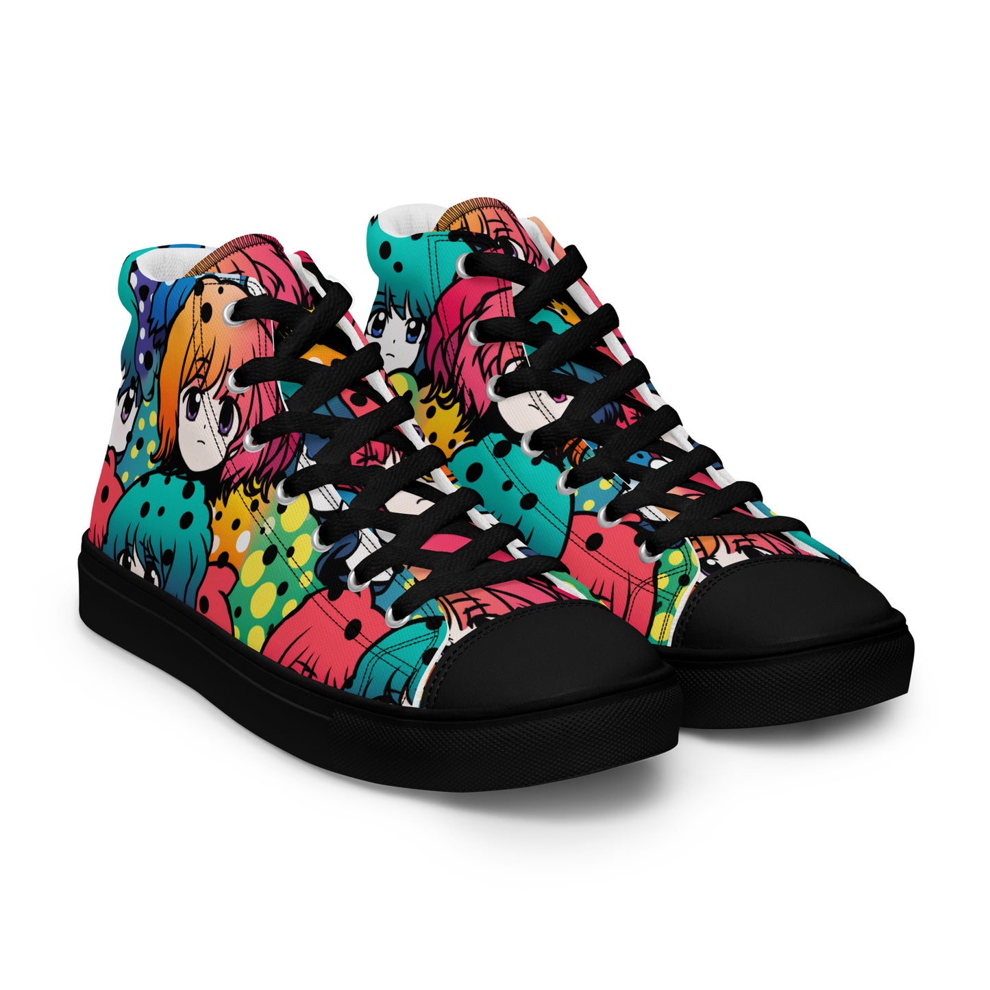 Hair Band Anime Men’s High Tops