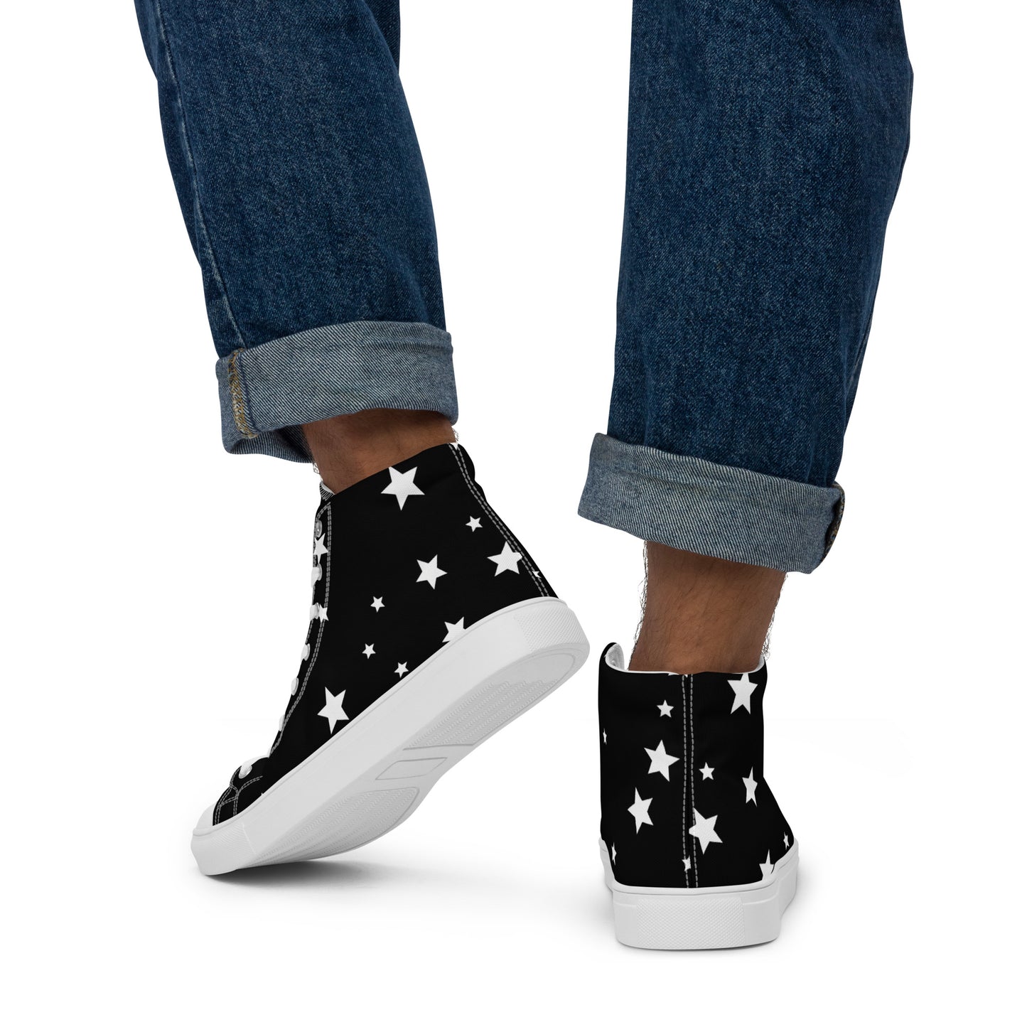 Black Star Men’s High Tops