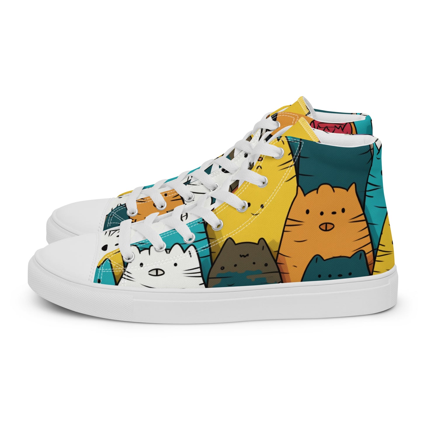 Cat Crowd Men’s High Tops