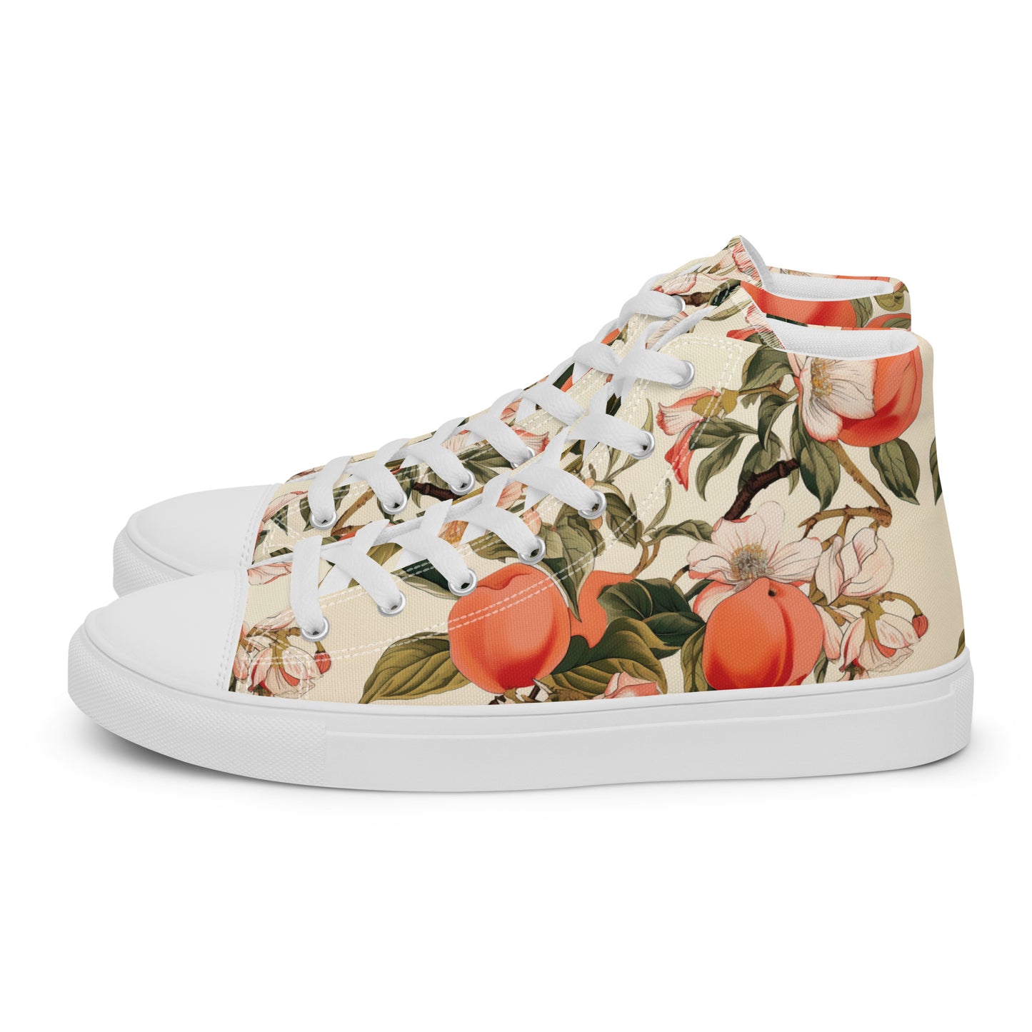 Just Peachy Men’s High Tops