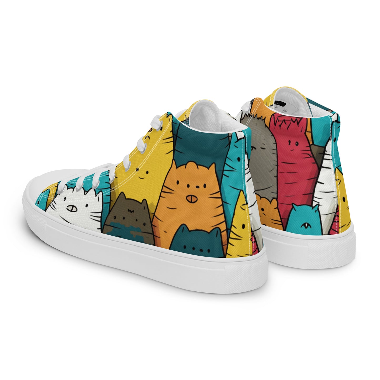 Cat Crowd Men’s High Tops