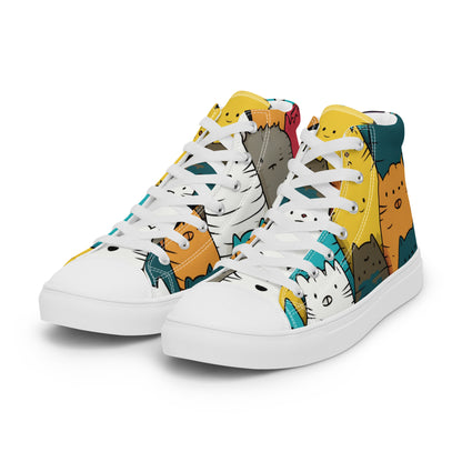 Cat Crowd Men’s High Tops