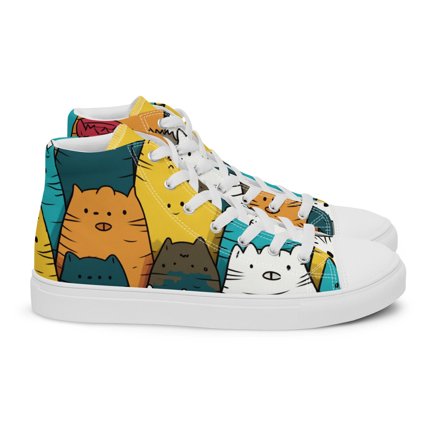 Cat Crowd Men’s High Tops