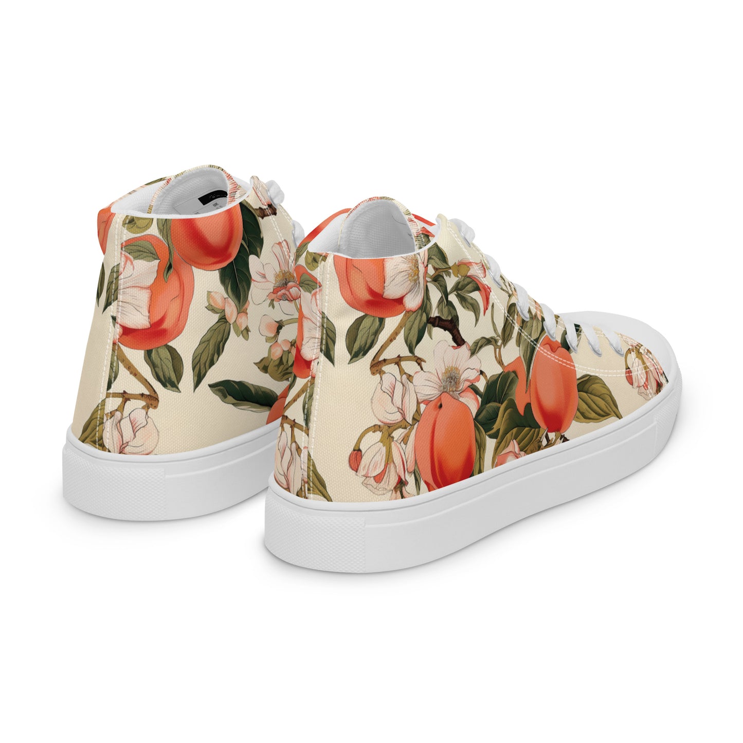 Just Peachy Men’s High Tops