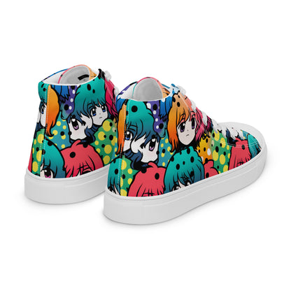 Hair Band Anime Men’s High Tops