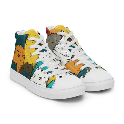 Cat Crowd Men’s High Tops