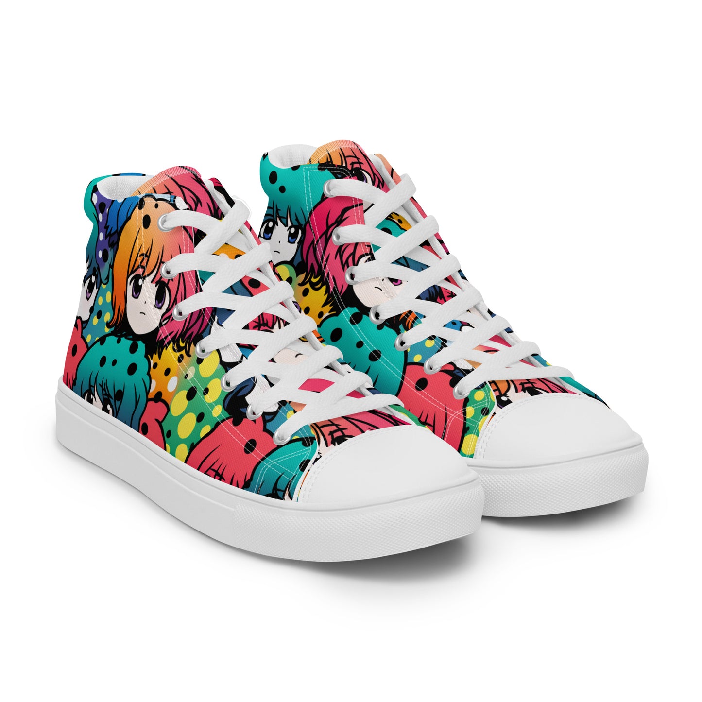 Hair Band Anime Men’s High Tops