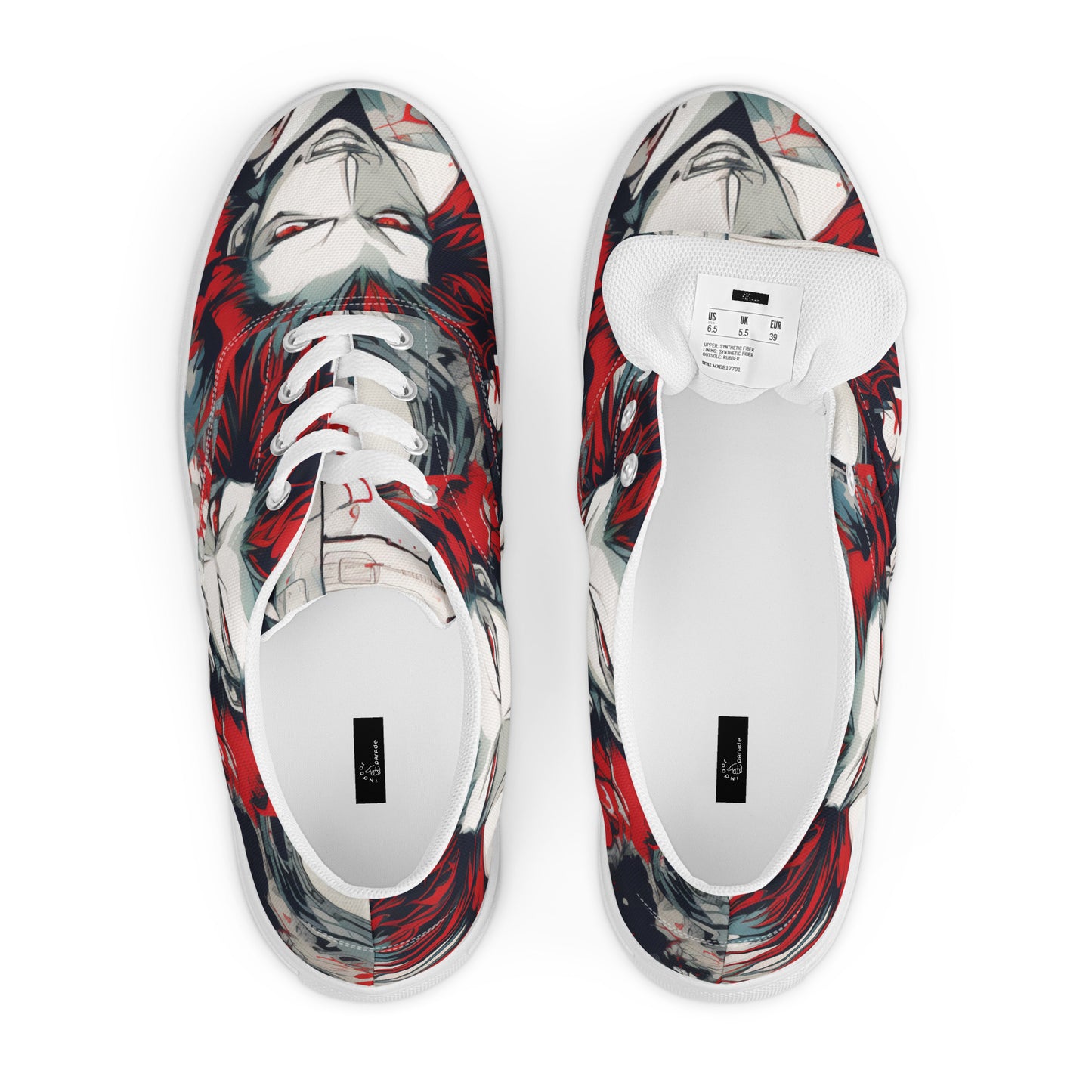 Fire Anime Men’s Lace-ups