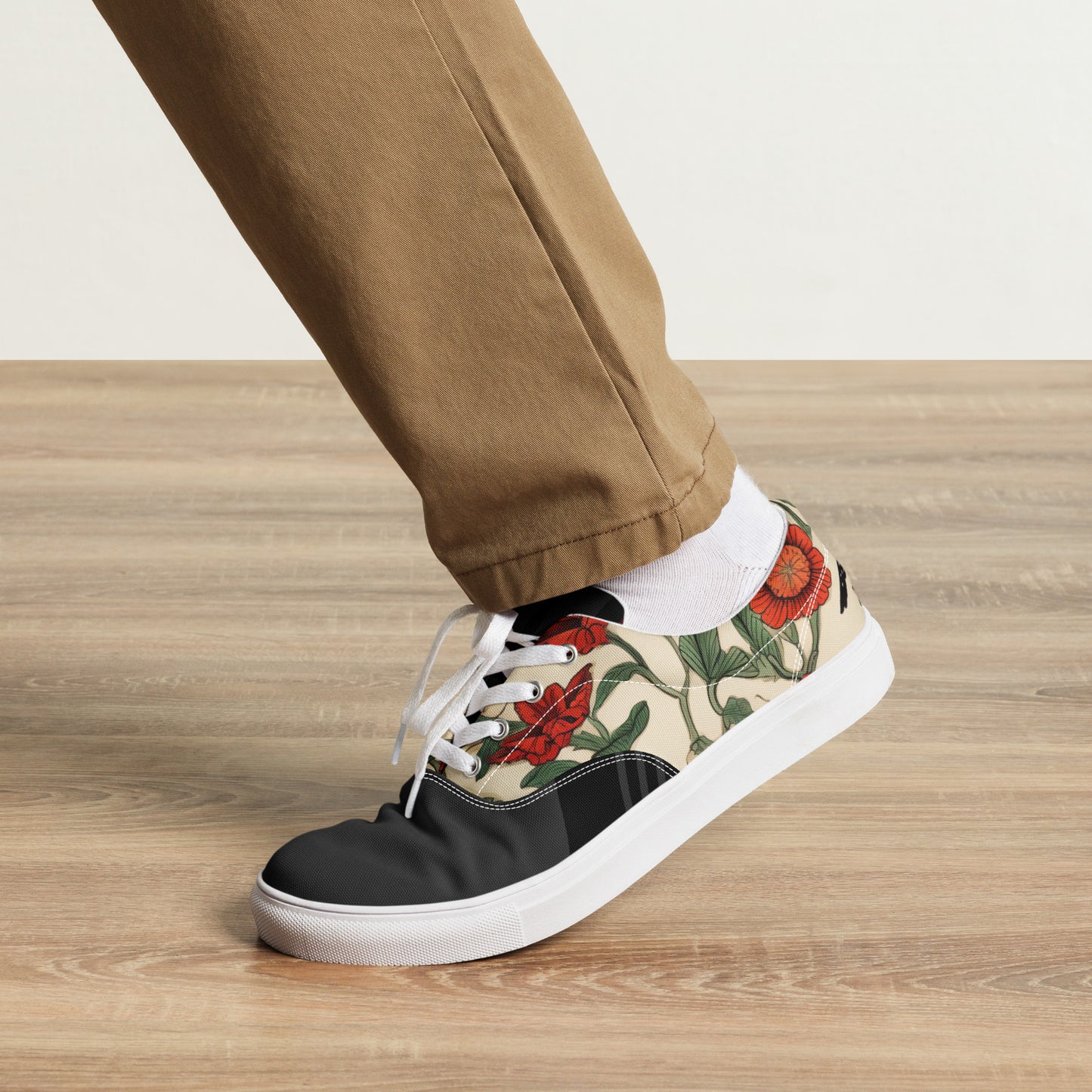 Bird Flower Men’s Lace-ups