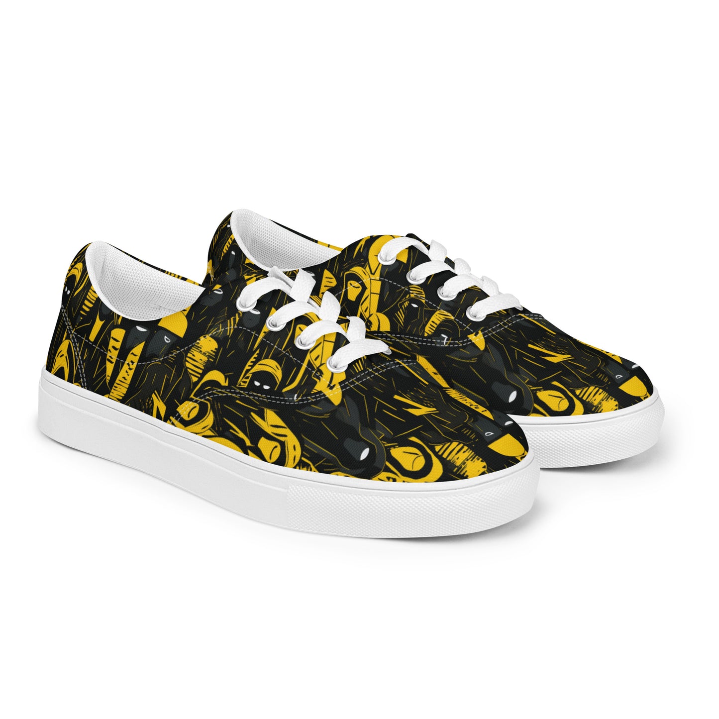 Black and Yellow Men’s Lace-ups