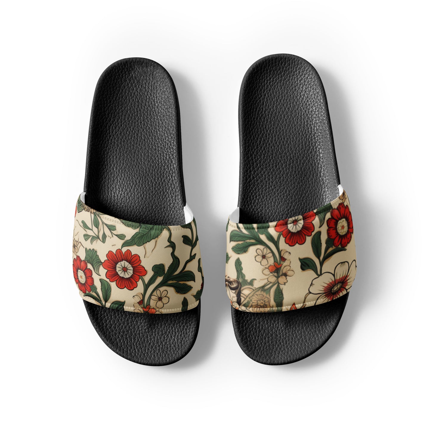 Bird Flower Men’s Slides