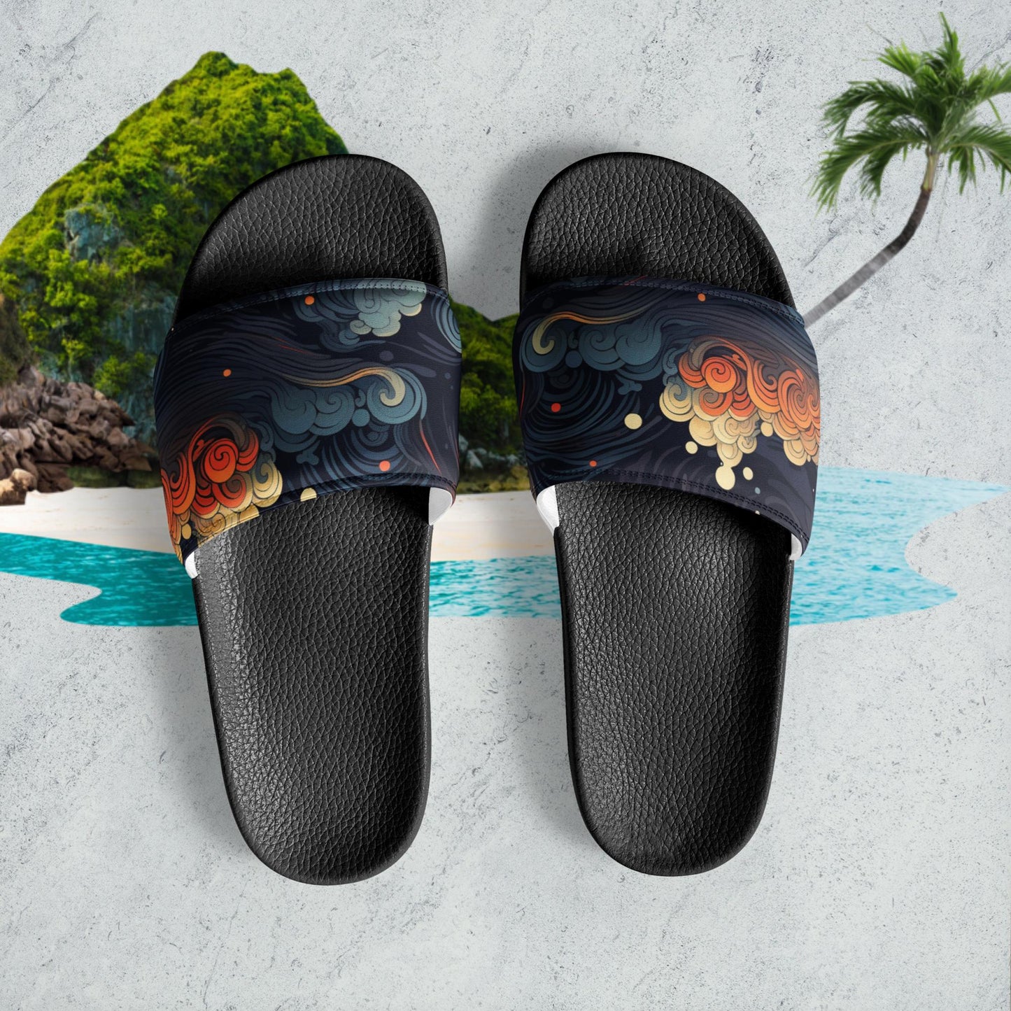 Waves Men’s Slides