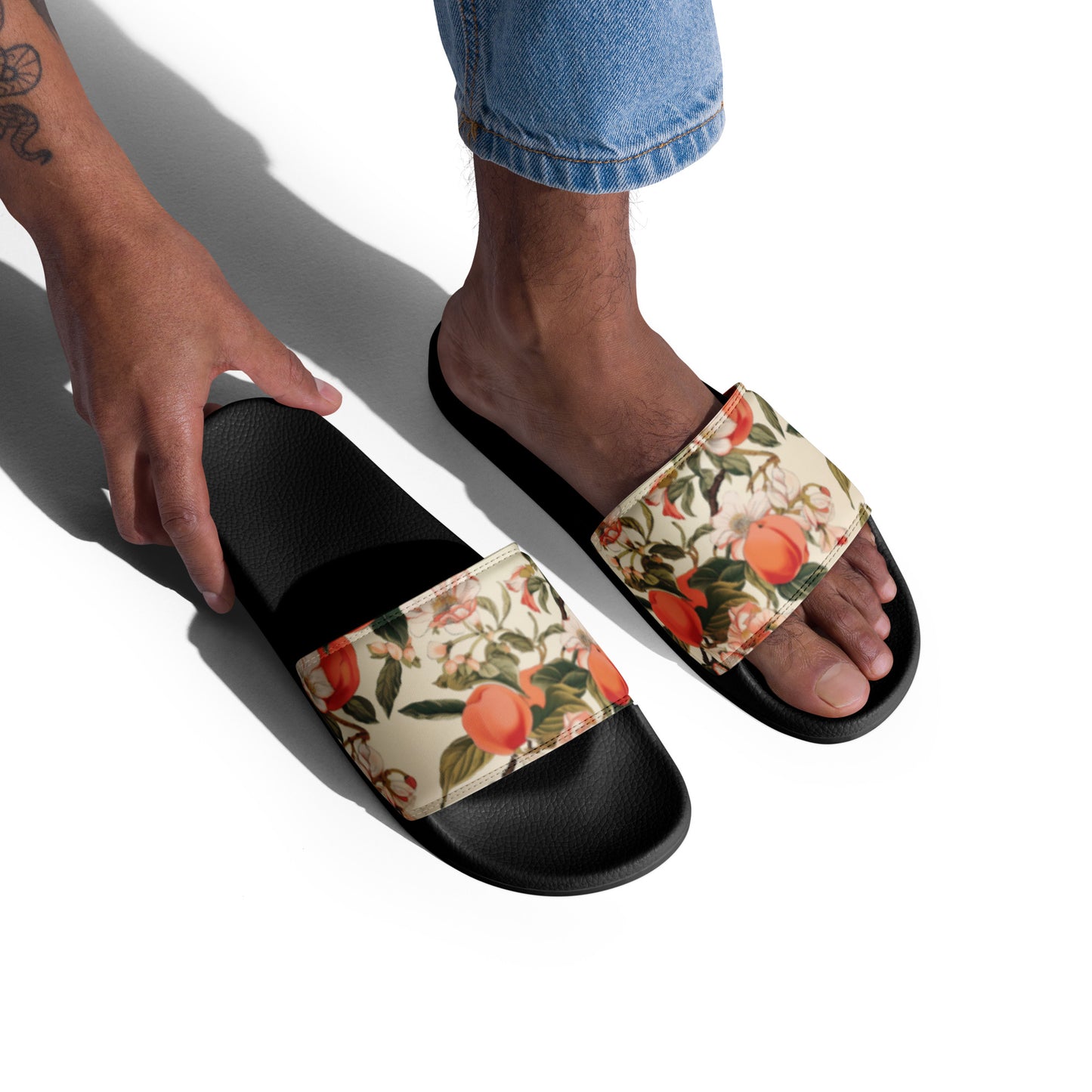 Just Peachy Men’s Slides