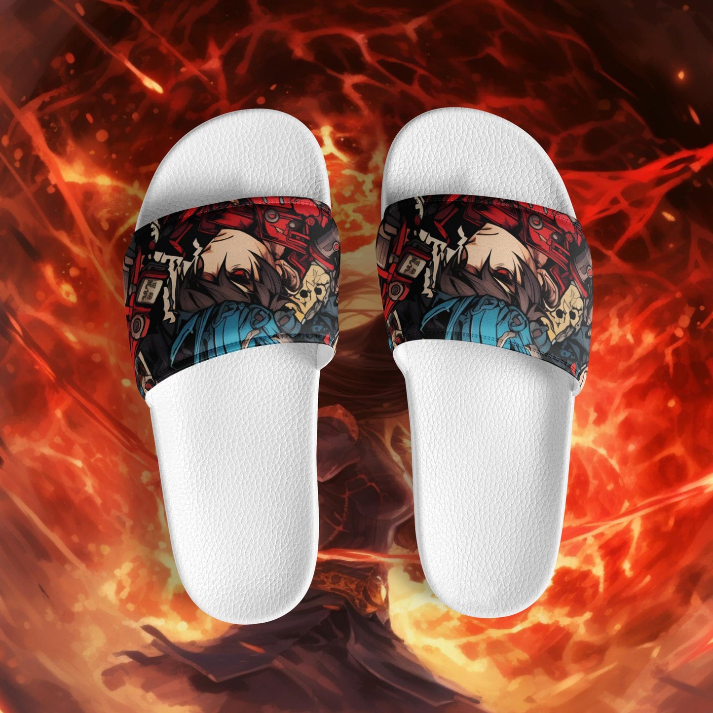 Rare Anime Men's Slides