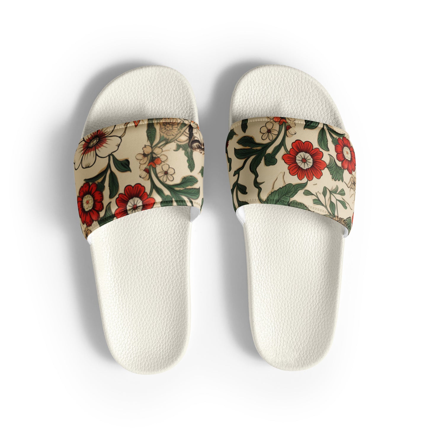 Bird Flower Men’s Slides