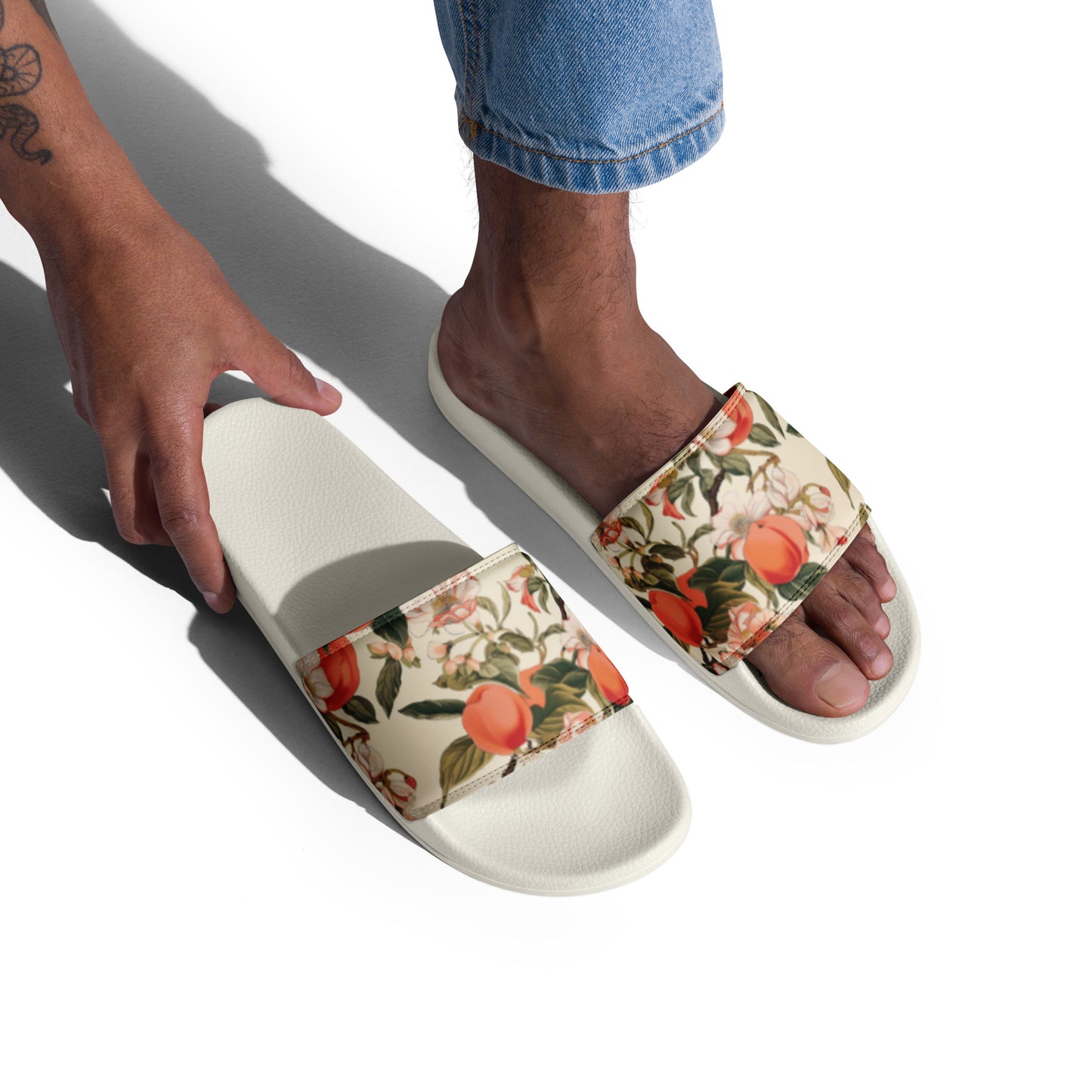 Just Peachy Men’s Slides