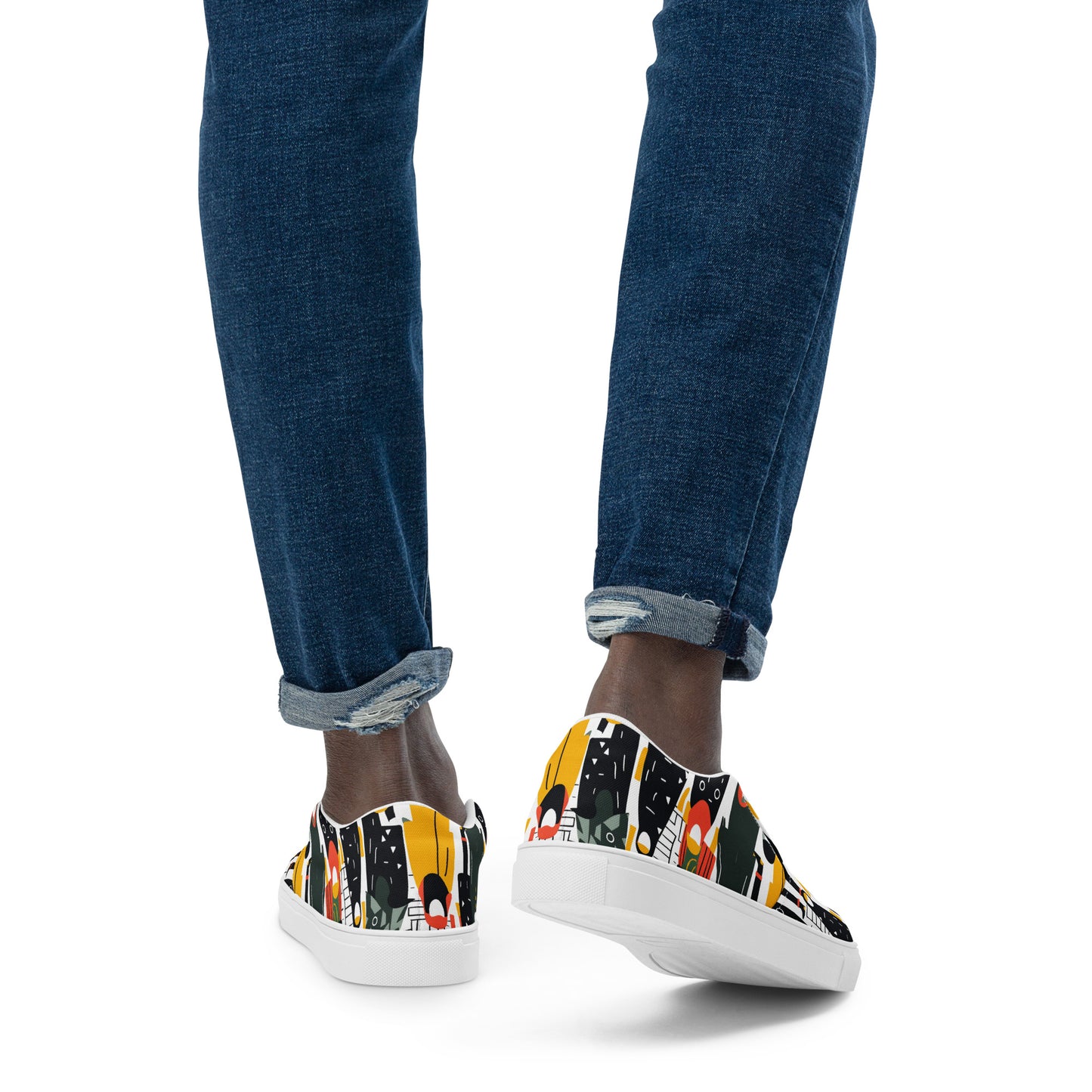 Yellow Mood Men’s Slip-ons