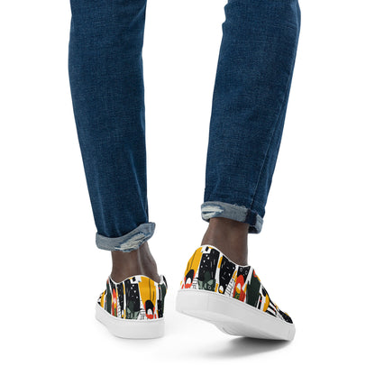 Yellow Mood Men’s Slip-ons