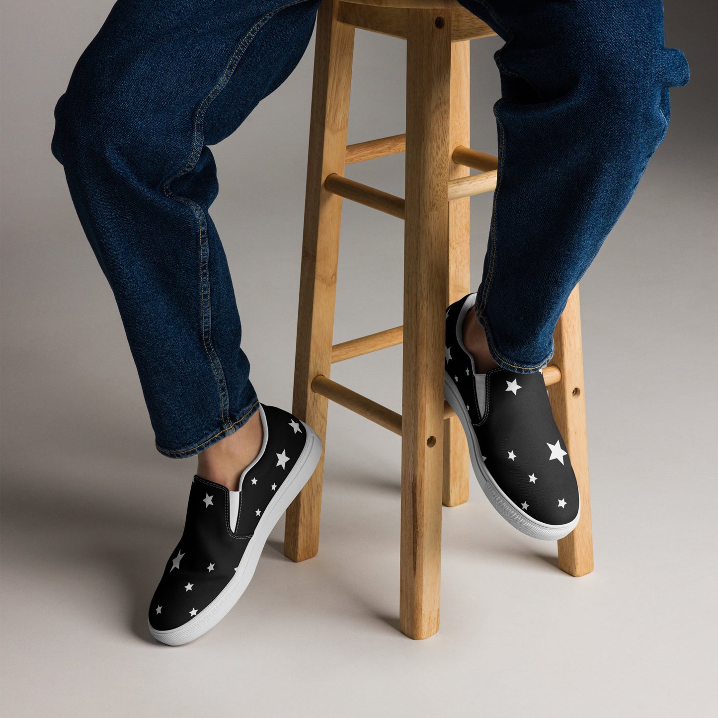 Black Star Men’s Slip-ons