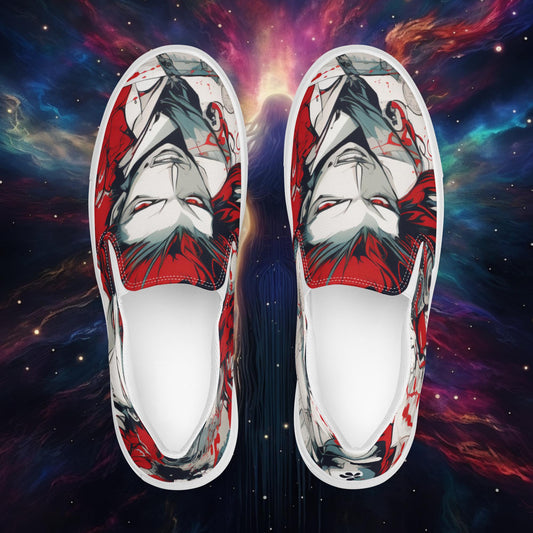 Fire Anime Men’s Slip-ons