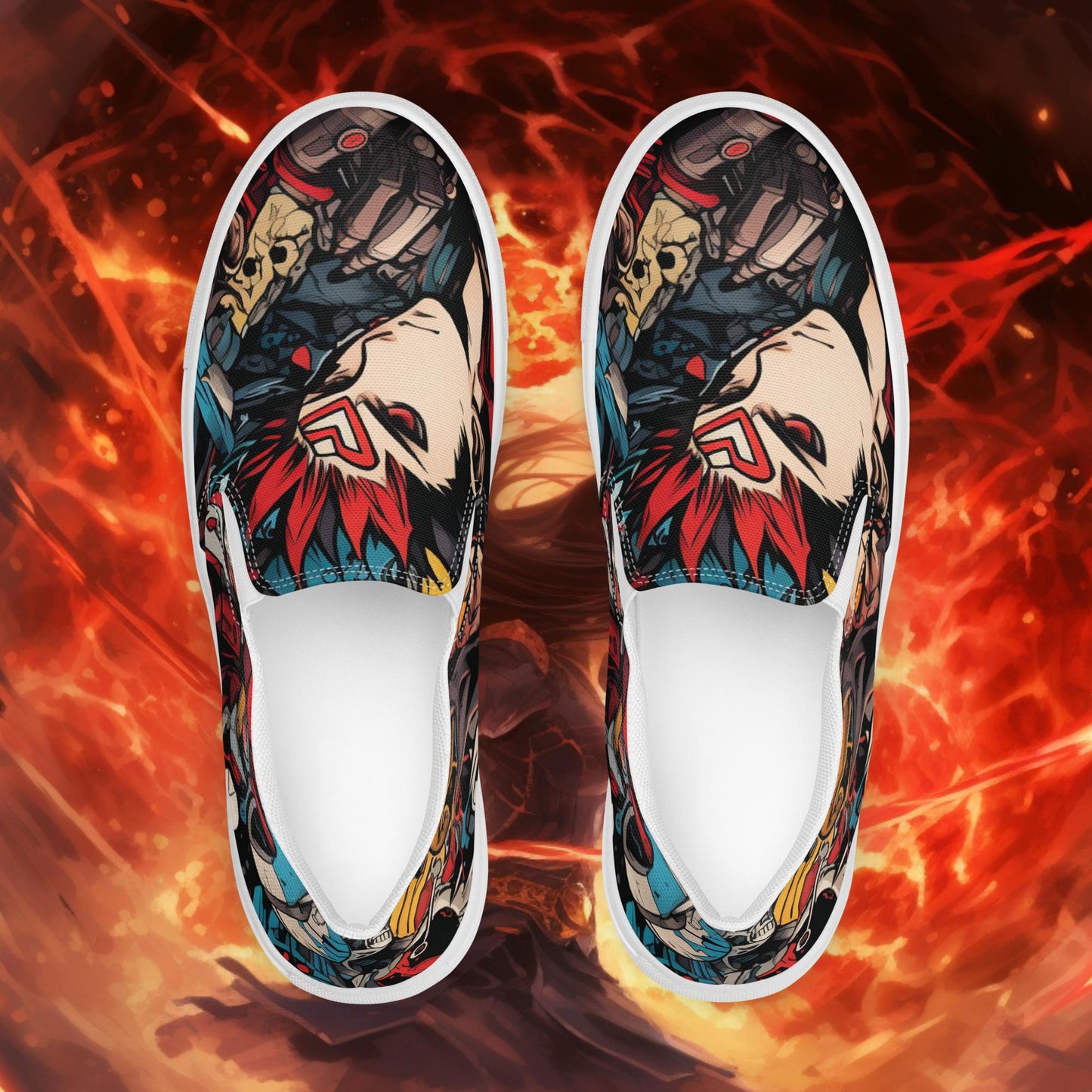 Rare Anime Men’s Slip-ons