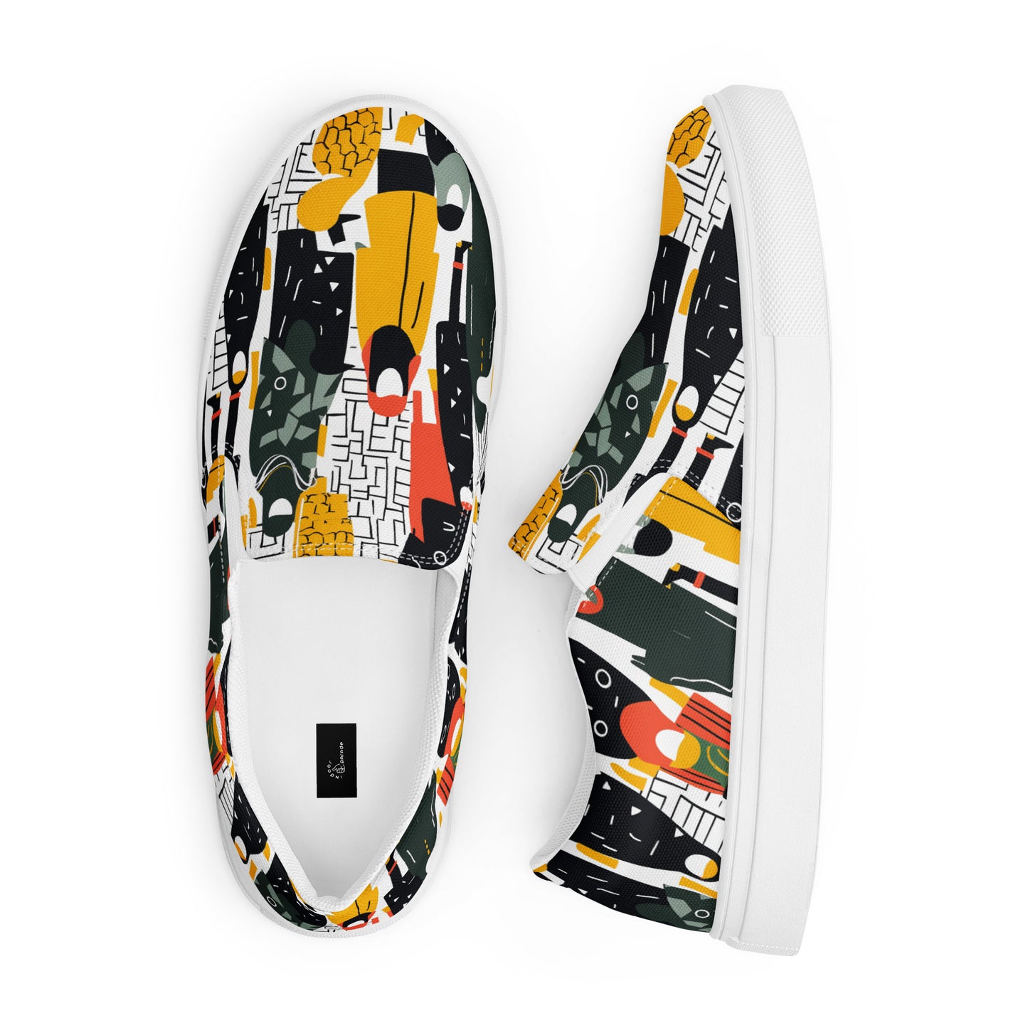 Yellow Mood Men’s Slip-ons