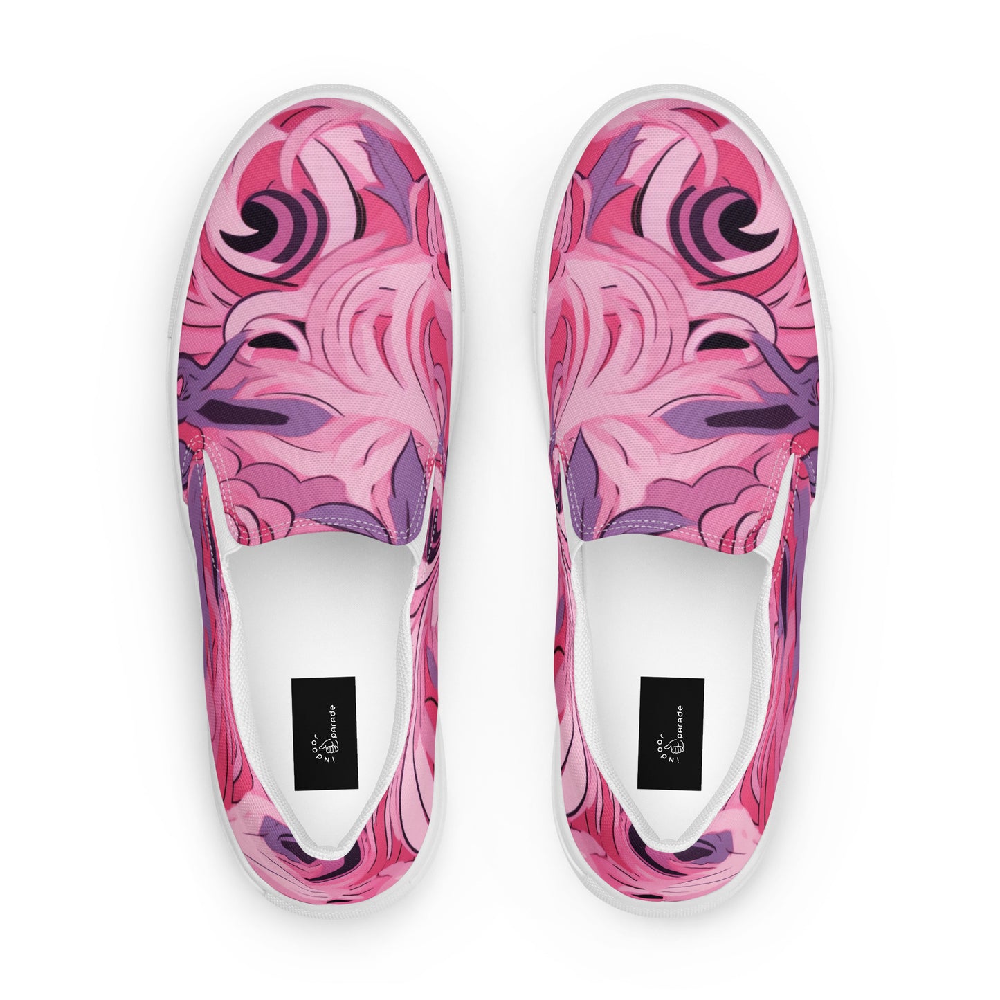 Pink Purp Men’s Slip-ons