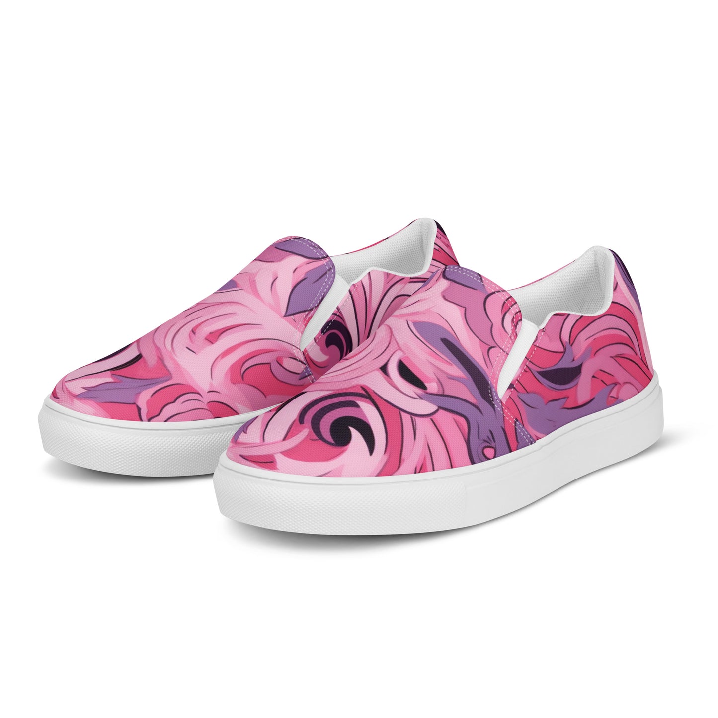 Pink Purp Men’s Slip-ons