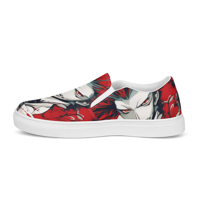 Fire Anime Men’s Slip-ons