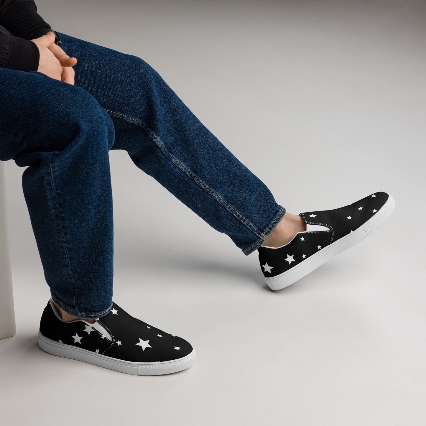 Black Star Men’s Slip-ons