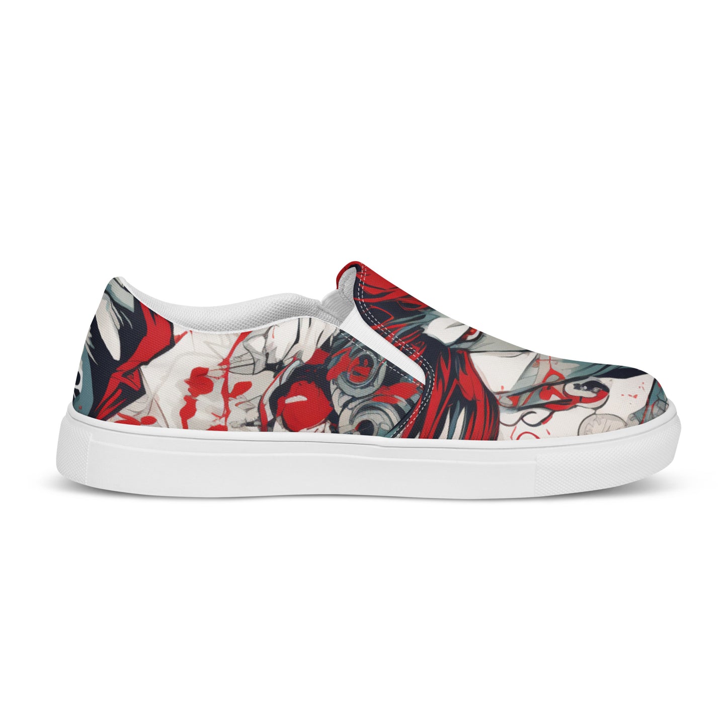 Fire Anime Men’s Slip-ons