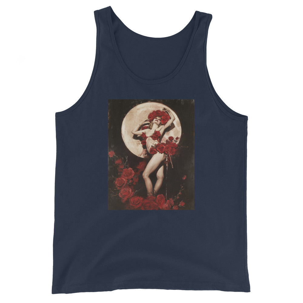 Roses on the Moon Full-body Salome Tank Top