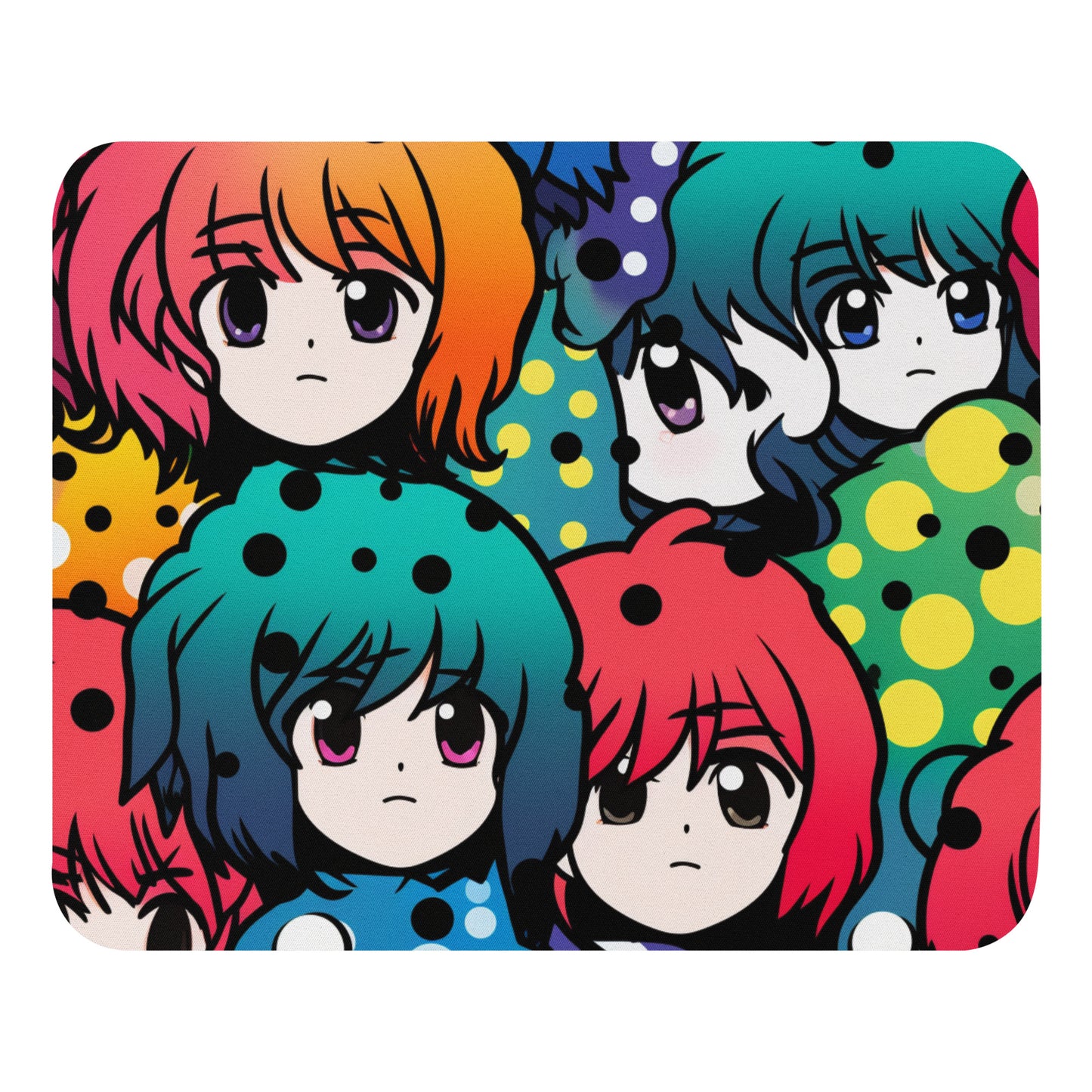 Hair Band Anime Mouse Pad