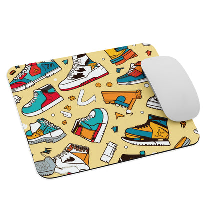 Sneaker Head Mouse Pad