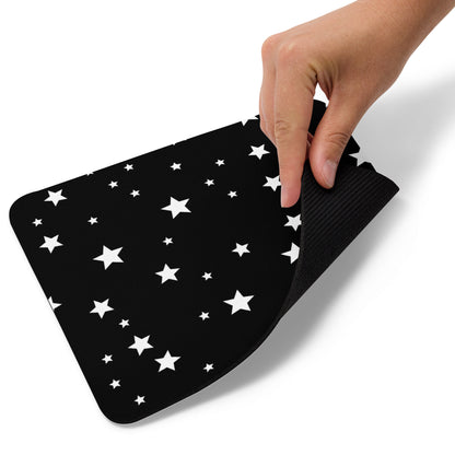 Black Star Mouse Pad