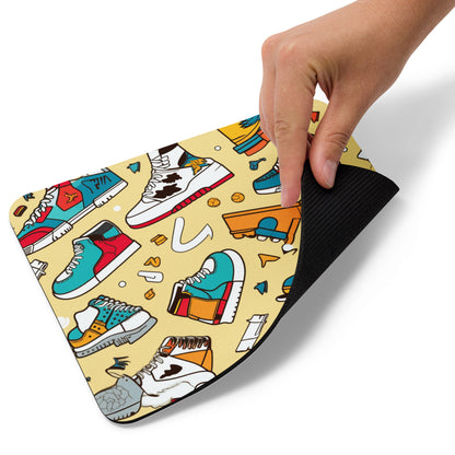 Sneaker Head Mouse Pad